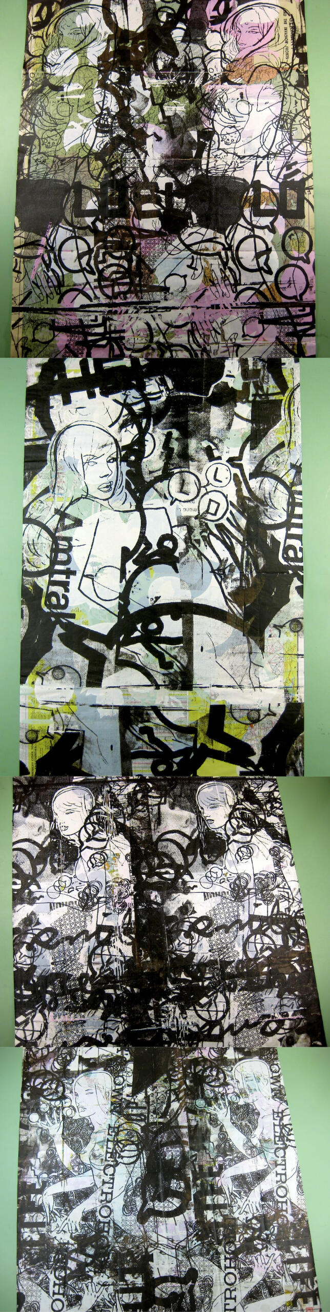 Large Format Serigraphs on Paper (Selected Works)